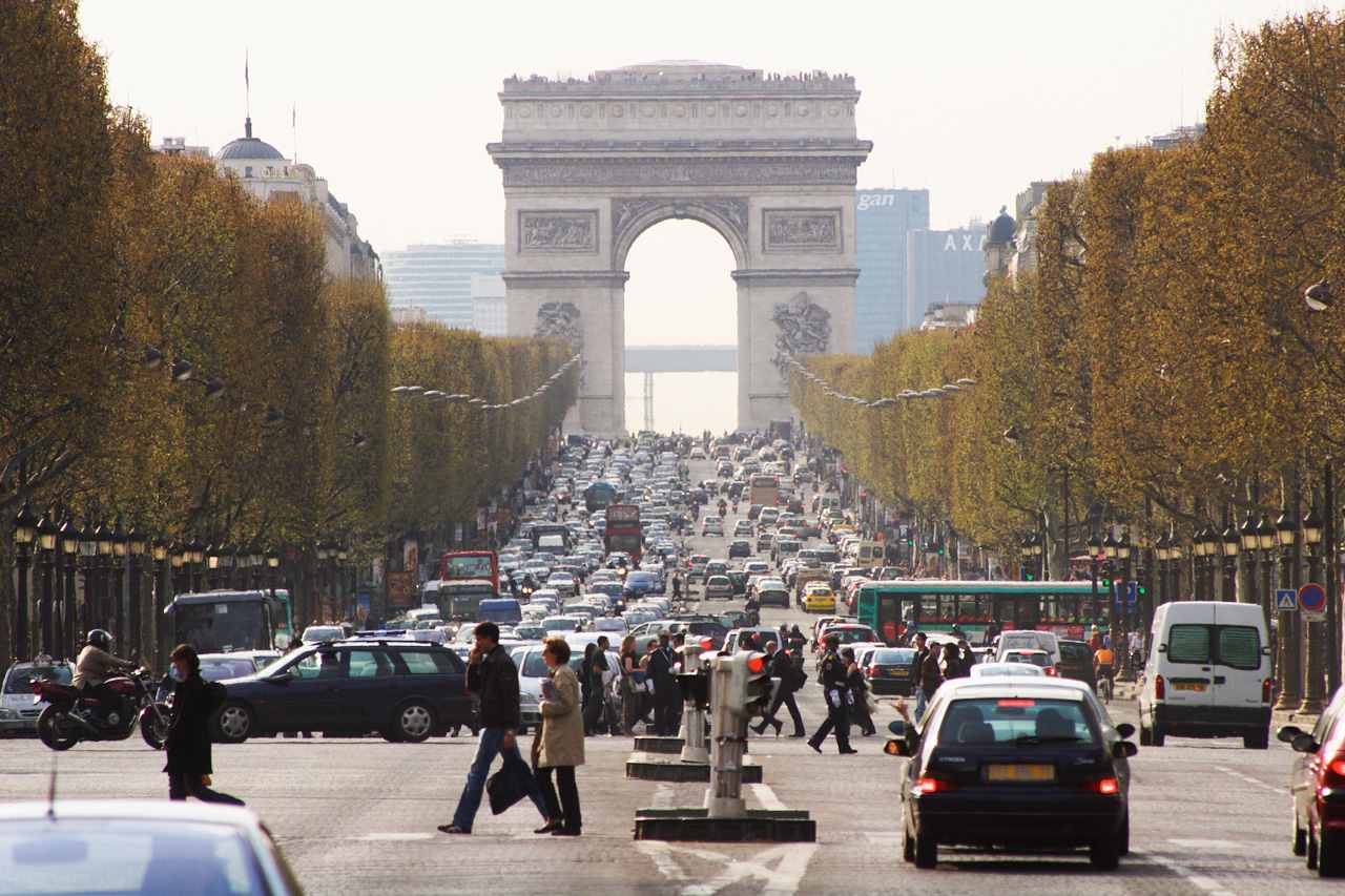 Champs-Élysées ja Riemukaari, Pariisi