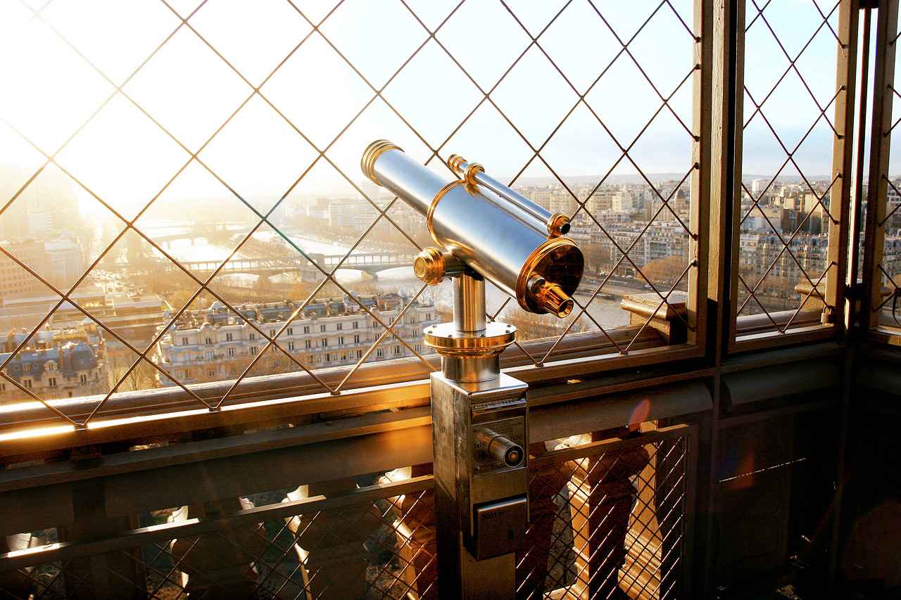 Näkymät Eiffel-tornista Pariisissa