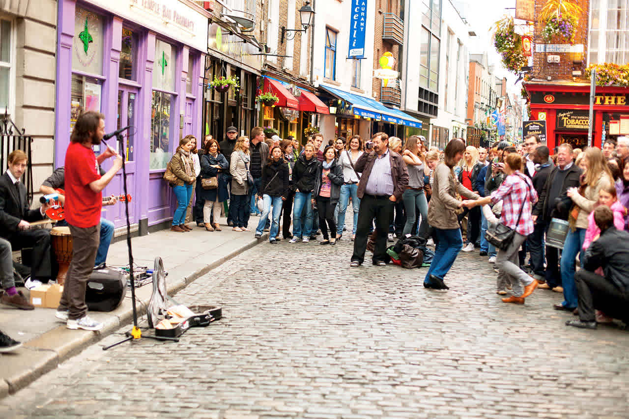 Baarialue Temple Bar, Dublin
