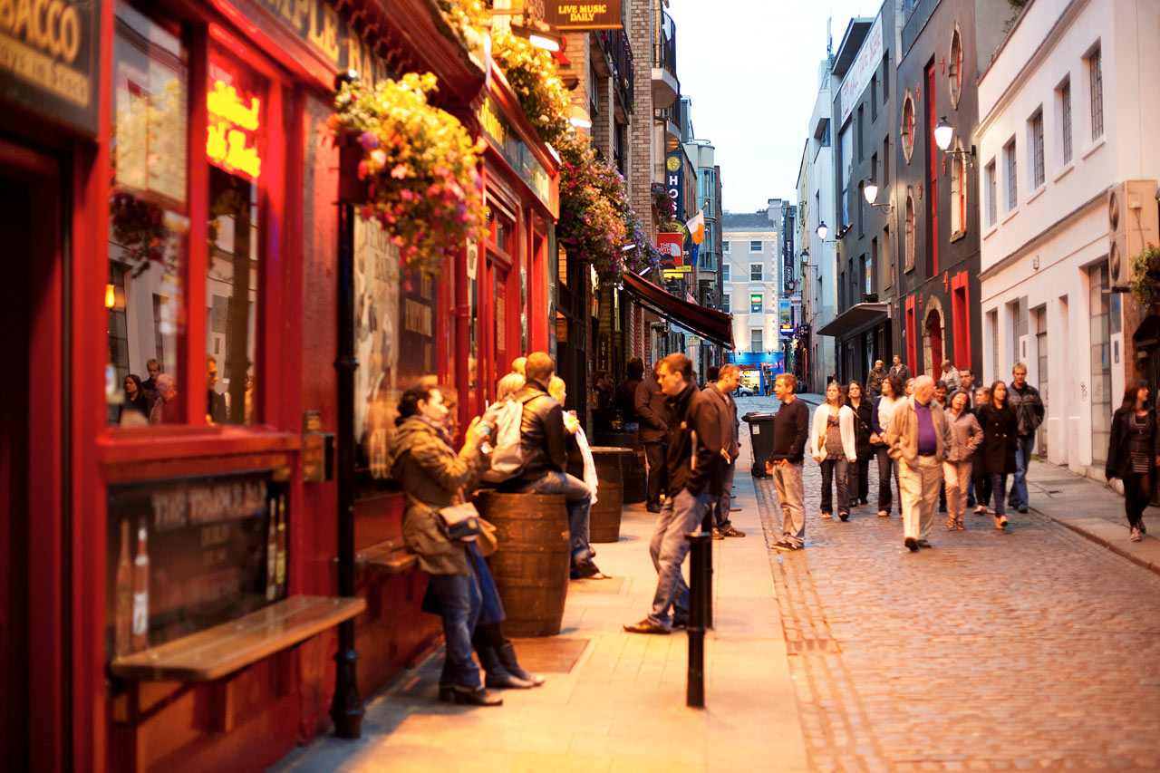 Baarialue Temple Bar, Dublin