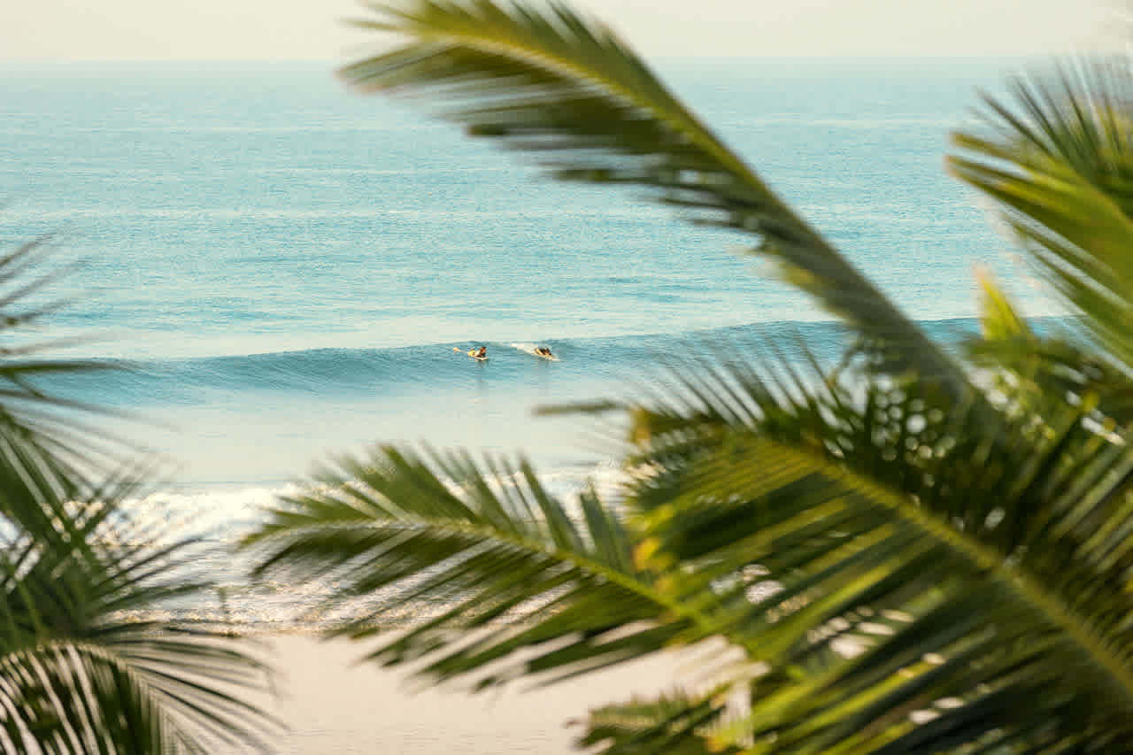 Kabalana Beach, Ahangama, Sri Lankan eteläpuolella