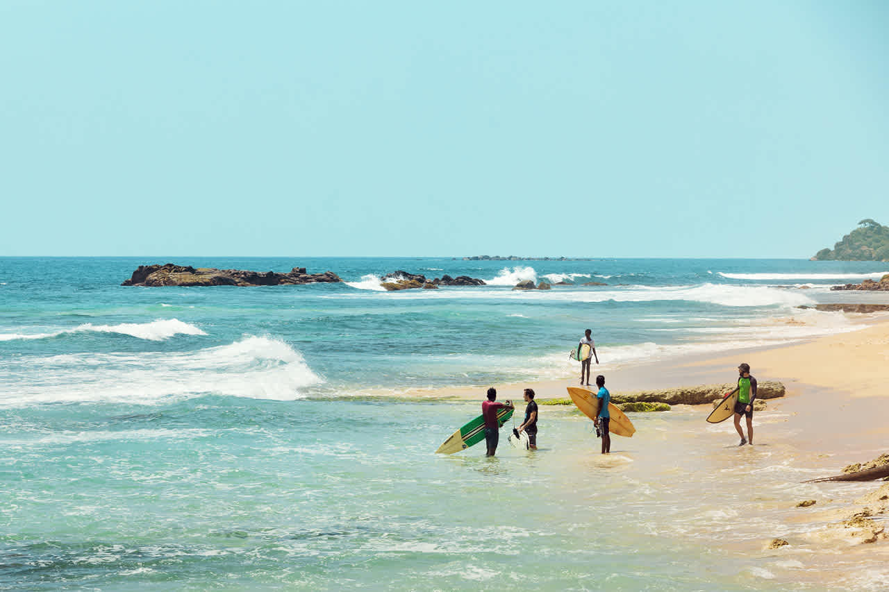 Coconut Beach, Sri Lankan eteläpuolella