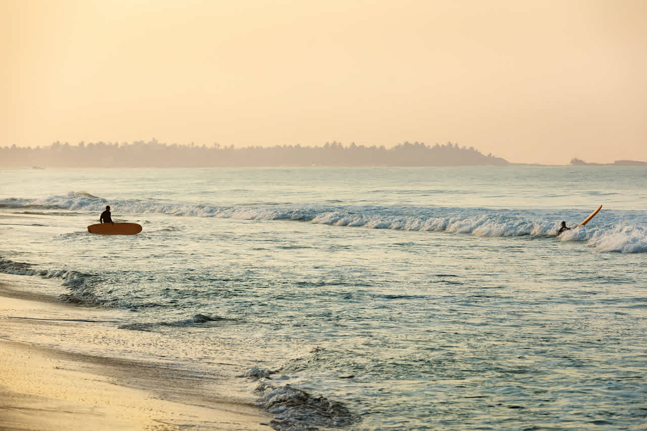 Hikkaduwa Beach - Wewalan/Narigaman alue