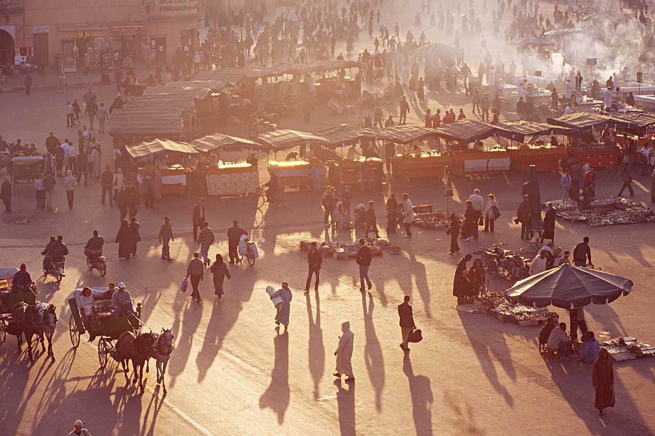 Djeema el Fna -tori Marrakechissa