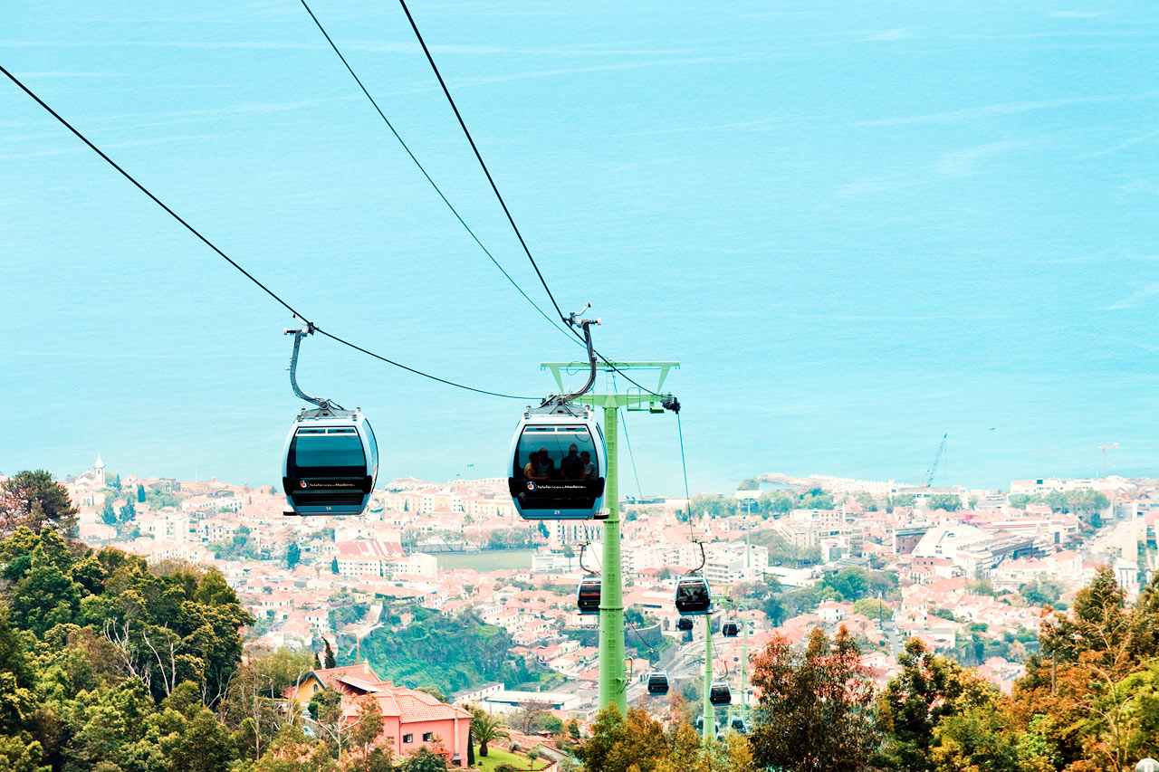 Köysirata Monteen, Teleférico do Funchal, Madeira