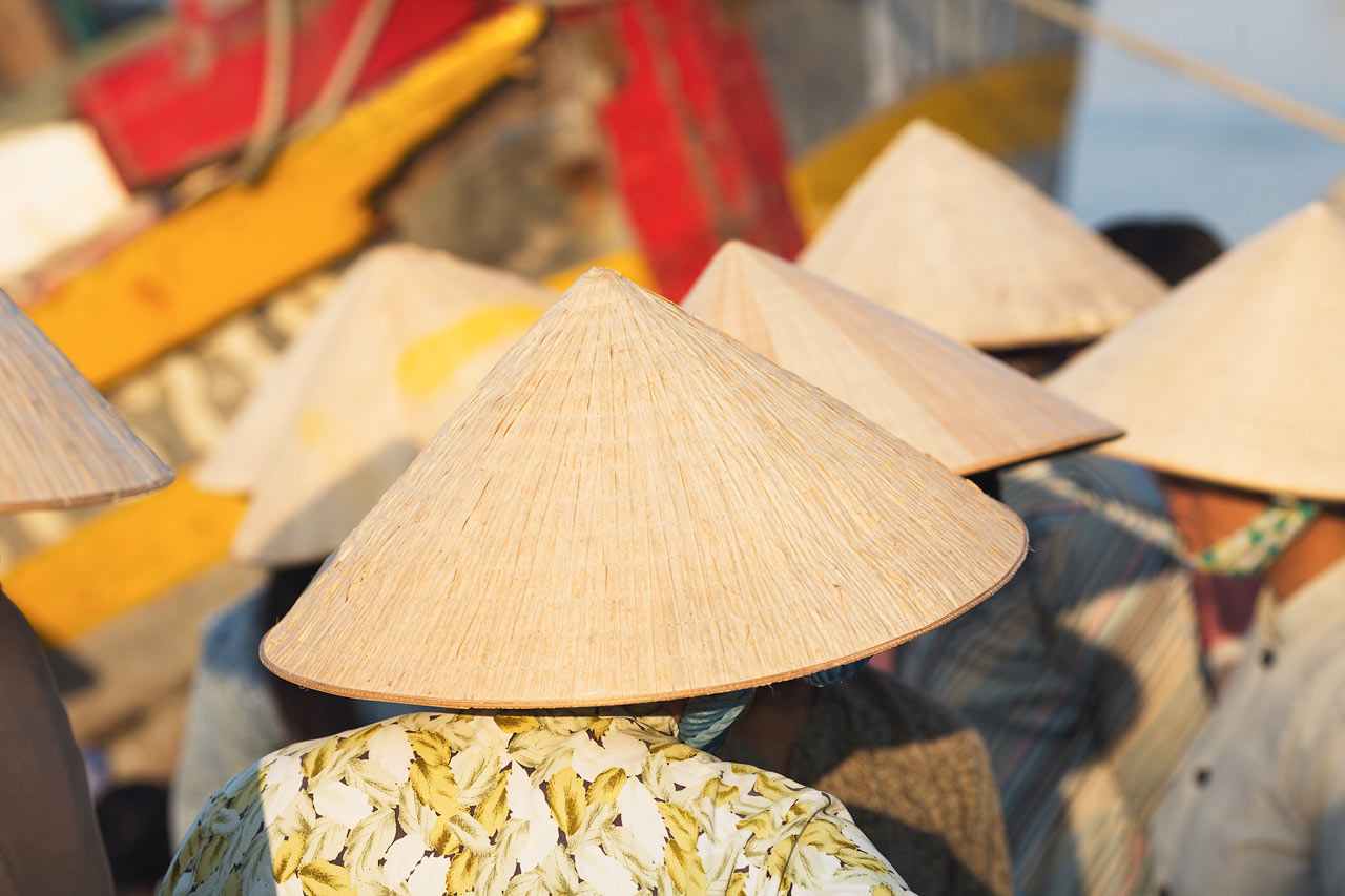 Mui Ne -kalastajakylä, Phan Thiet, Vietnam