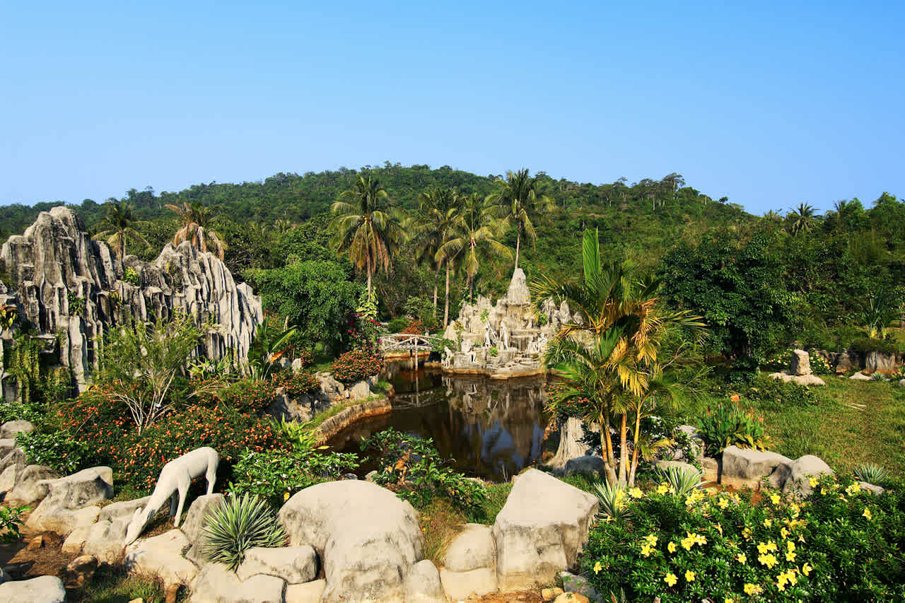Suoi Chanhin kuumat lähteet, Phu Quoc, Vietnam