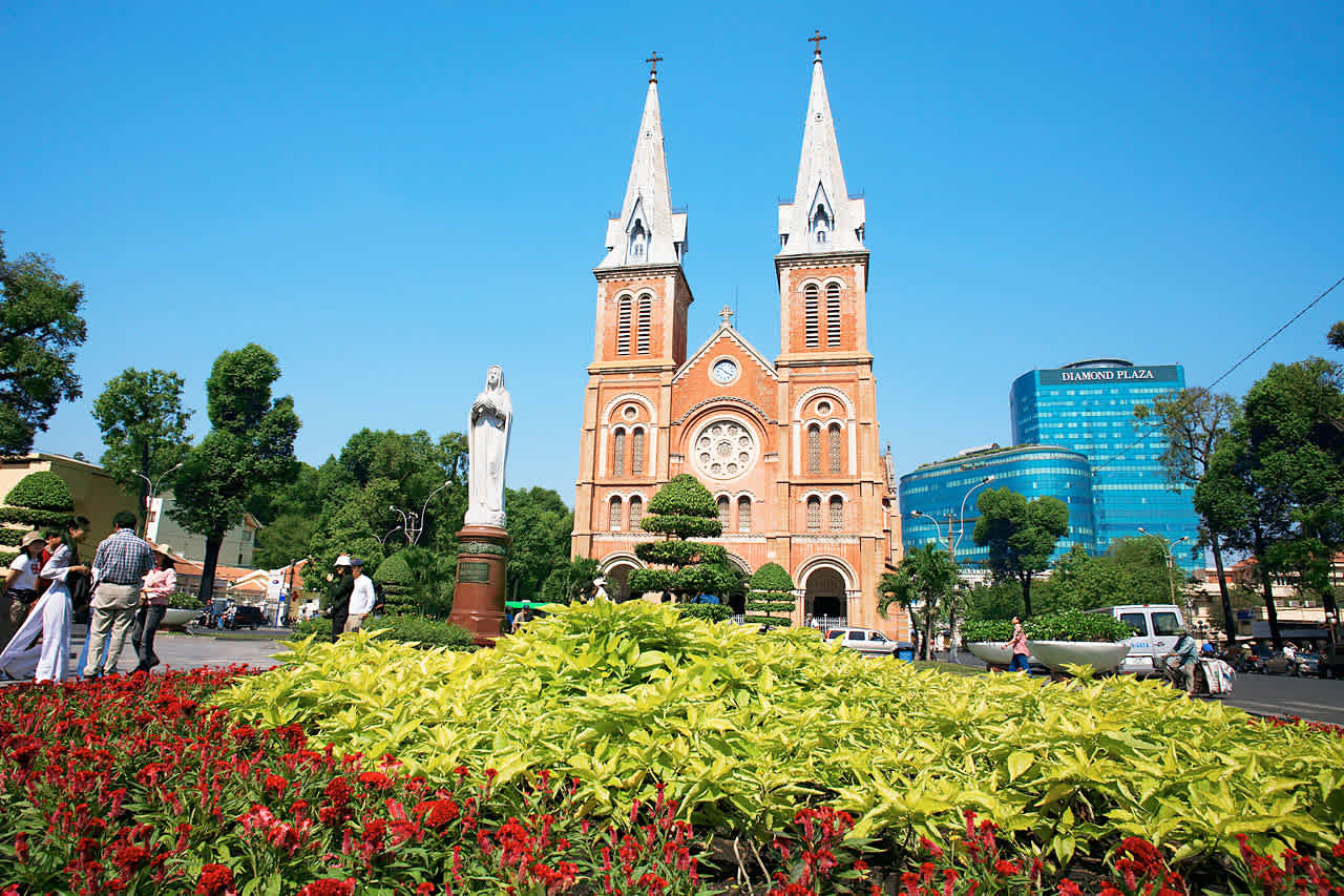 Notre Dame Cathedral, Saigon (Ho Chi Min City), Vietnam