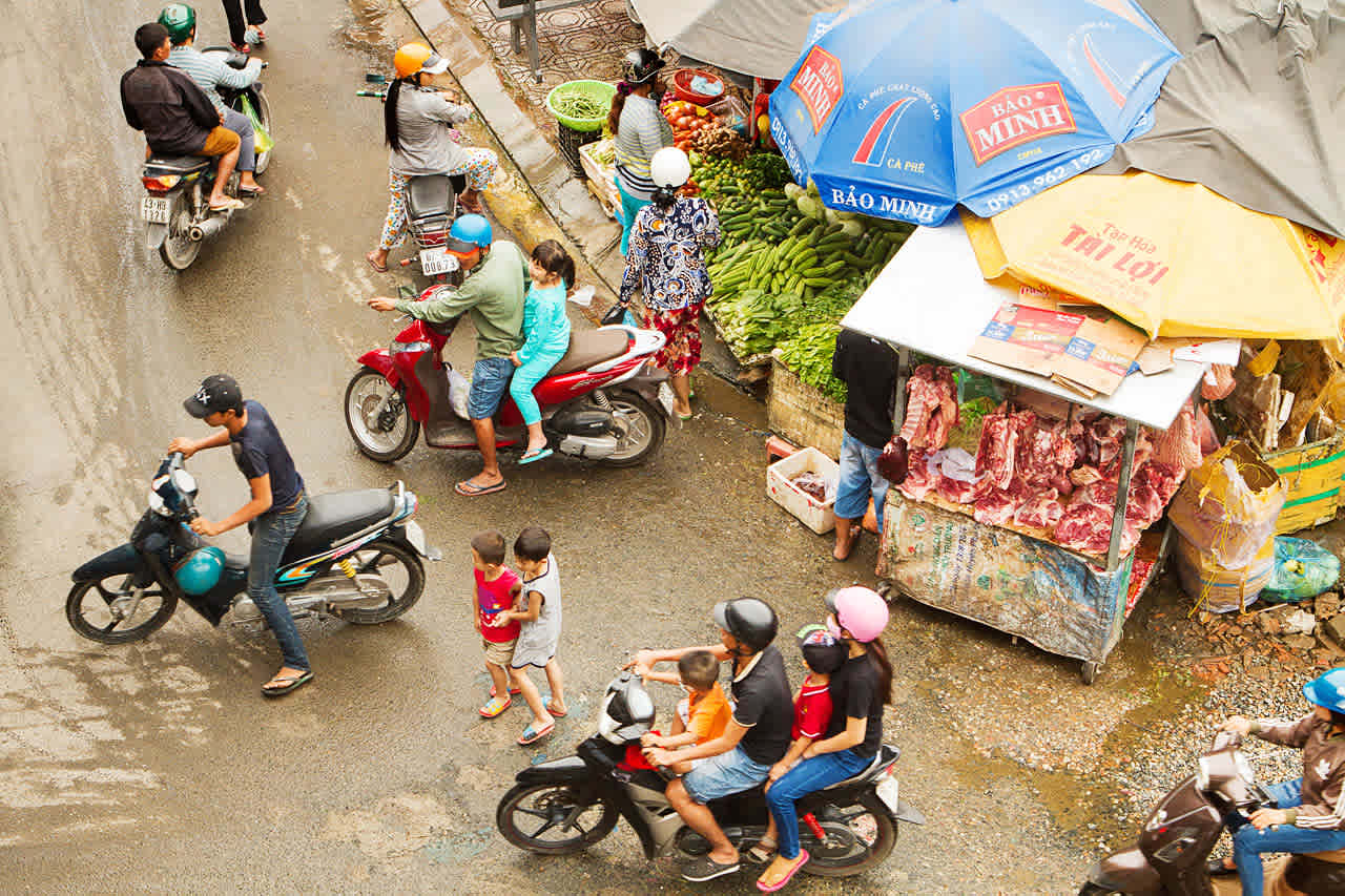 Doung Dong Day Market -markkinat, Phu Quocissa