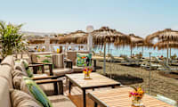 BDB Norte -rantabaari hotellialueen ulkopuolella  Playa del Duque Northilla