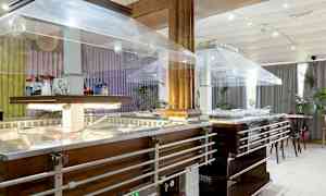 Buffeepöytä ravintolassa. (Tekoälyn luoma teksti)