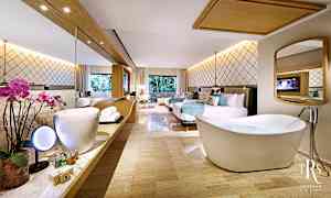 Juniorsviitti, puutarhaan päin