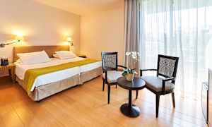 Kahden hengen huone, rajoitettu merinäköala