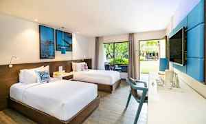 Esimerkkikuva kahden hengen huoneesta