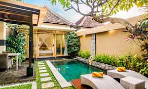 Villa, jossa oma uima-allas