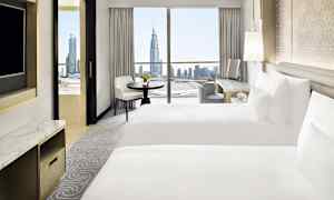 Esimerkkikuva kahden hengen Deluxe-huoneesta