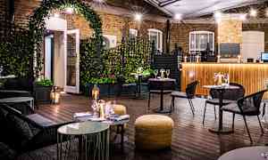 Hotellin kattoterassi