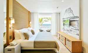 Duplex-perhehuone meren puolella