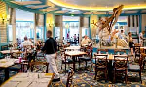 Toinen hotellin kahdesta ravintolasta