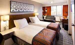 Esimerkki kahden hengen huoneesta