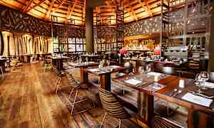 Toinen hotellin kahdesta buffetravintolasta