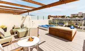 Kaksio, kattoterassi