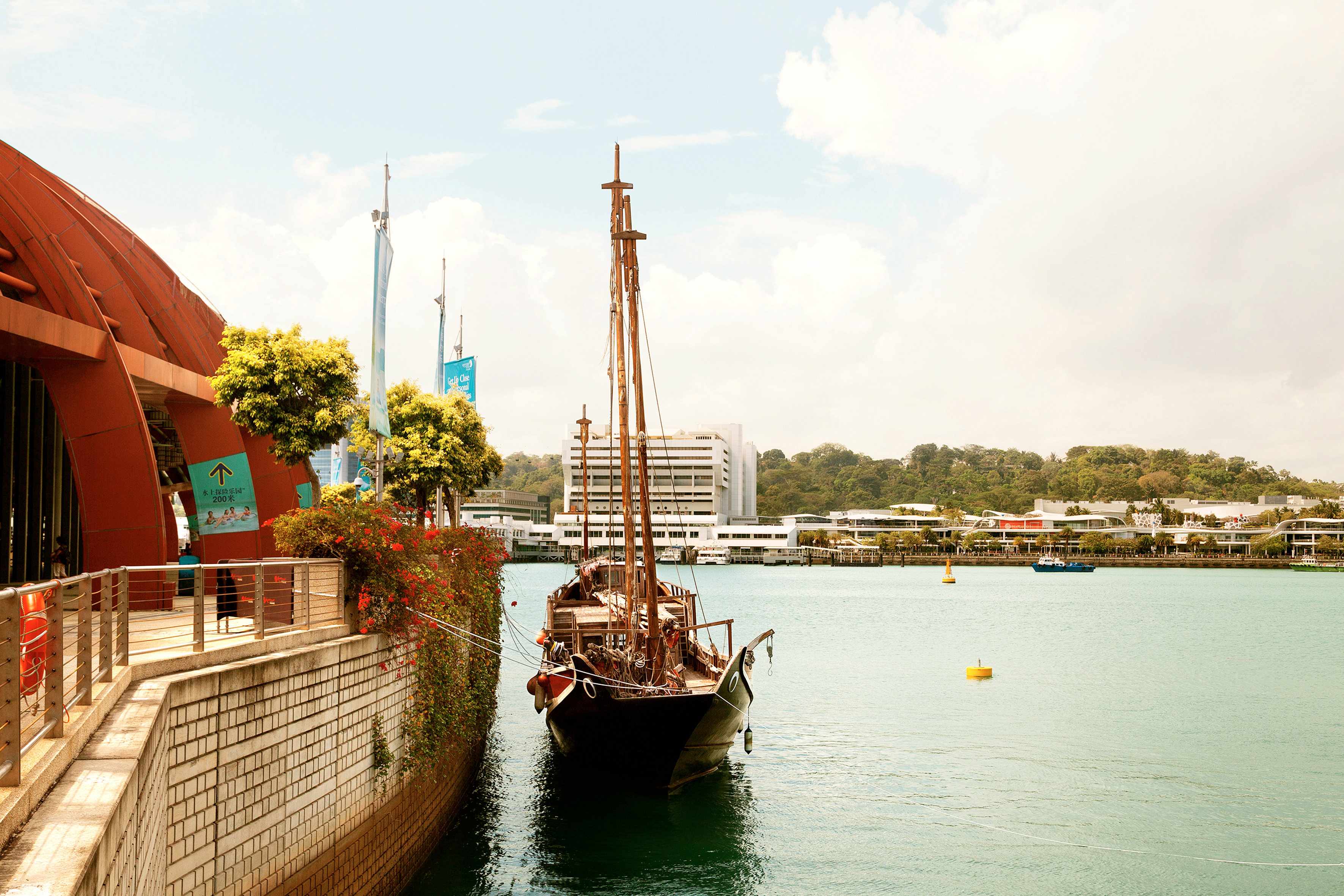 Sentosan saari - Singapore