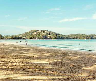 Sunwing Bangtao Beachin edessä oleva ranta