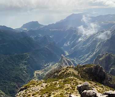 Pico do Areeirolta  kohti "Stairway to Heaveniä"