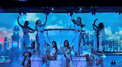 Sala Scala illallinen ja show – ilman kuljetuksia