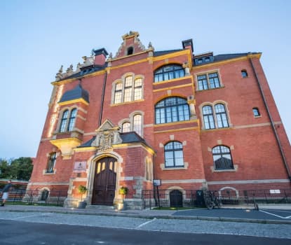 Majoituspaikan julkisivu