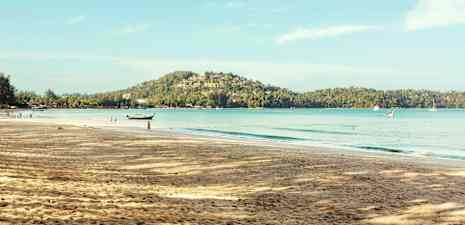 Sunwing Bangtao Beachin edessä oleva ranta