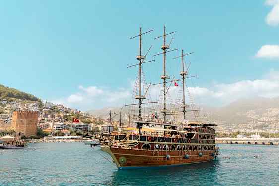 AYT Alanya boattrip from Side (BOAS)