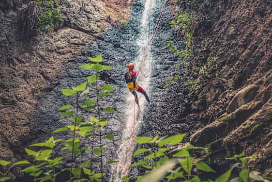 LPA Climbo Canyoning in the rainforest (RACA)