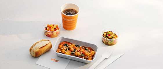 kasvisateria lennolla