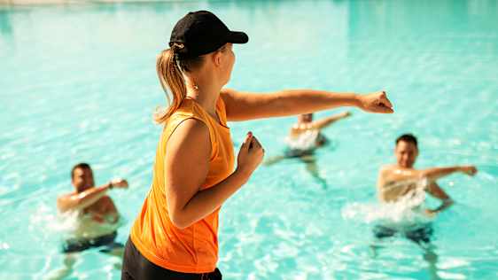 Ocean Beach Club vesijumppa