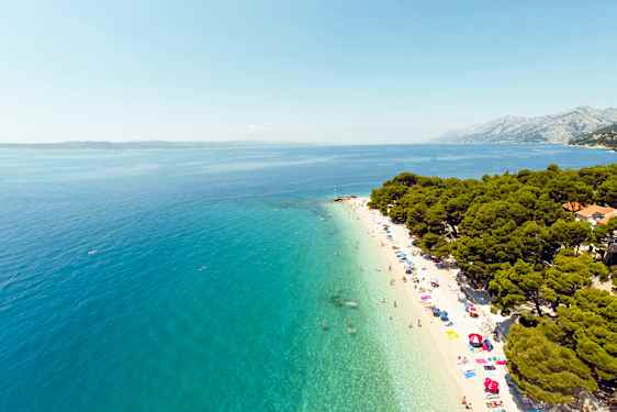 Punta Rata -ranta Kroatian Brelassa