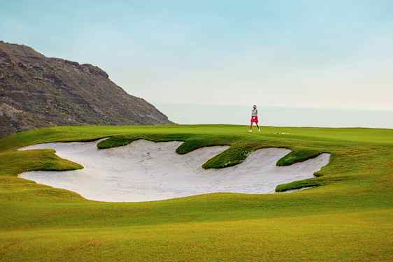 Golfkenttä Gran Canarialla
