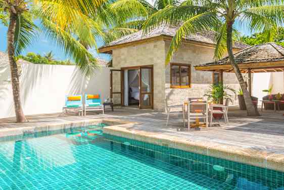 Käärijän lomahotelli Kuredulla Malediiveilla