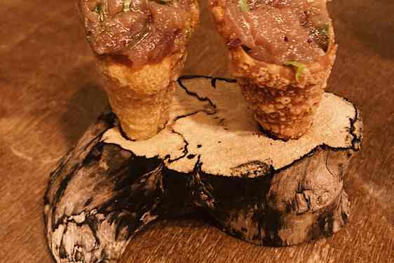 Ensiluokkaisia herkkuja Kampo by Chef Julio Pereira -ravintolassa Funchalissa