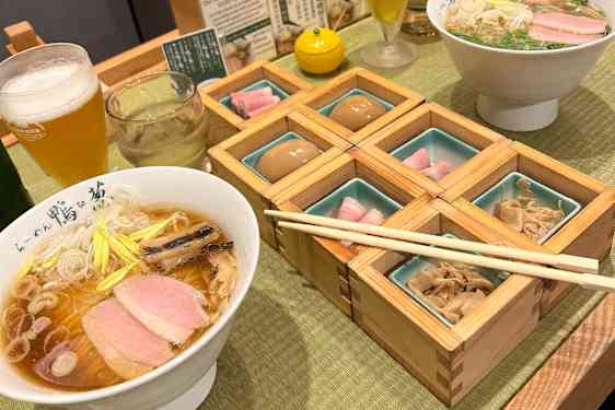 Ankkaramen Ramen Kamo to Negi -ravintolassa