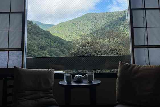 Perinteinen yöpymispaikka Hakonessa