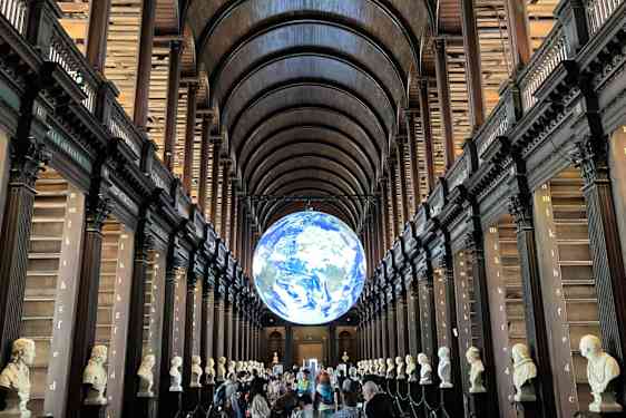 Trinity College Library i Dublin.