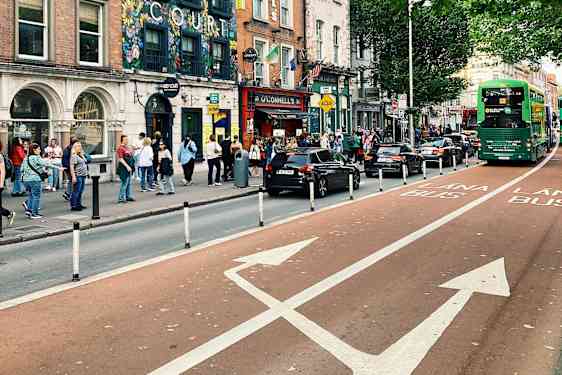 Katu Dublinin keskutassa