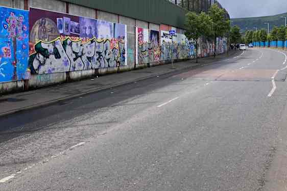 Peace Wall Belfastissa