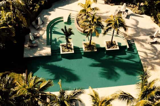 Mauritius hotellin uima-altaita