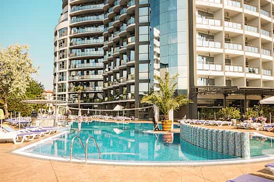 Meridian Hotel Bulgarian Sunny Beachissä