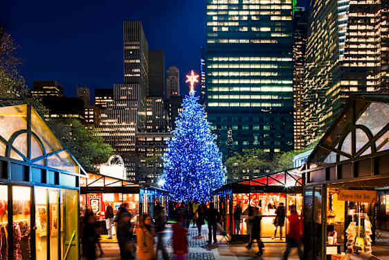 Julgran i New York