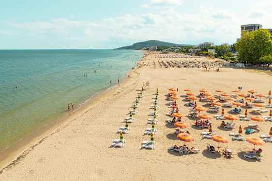 Strand i Bulgarien