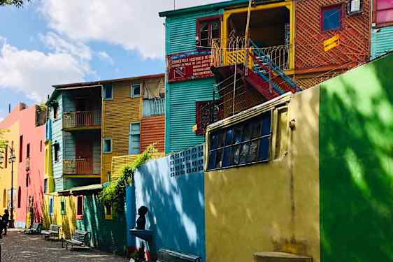 Värikkäitä taloja, La Boca